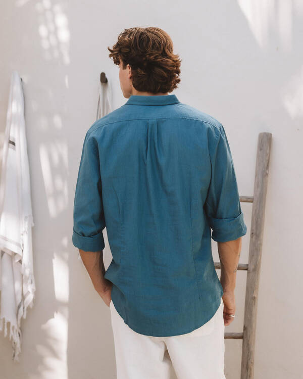 Skylark Hemp Long Sleeve Shirt for Mens