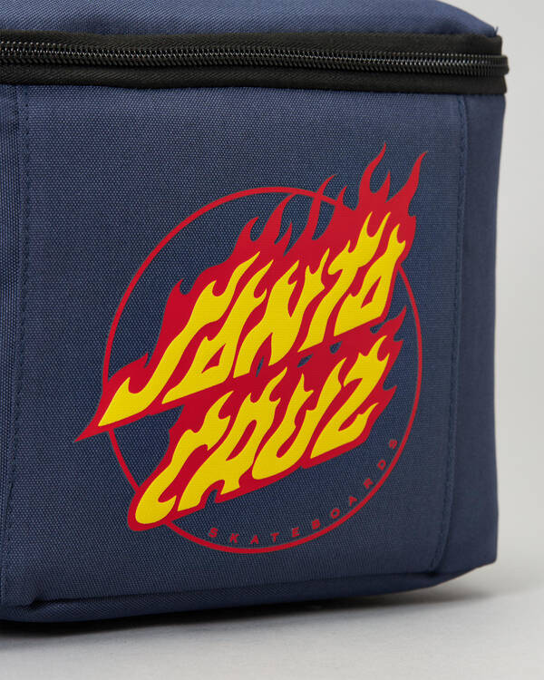 Santa Cruz Flaming Dot Lunch Box for Mens