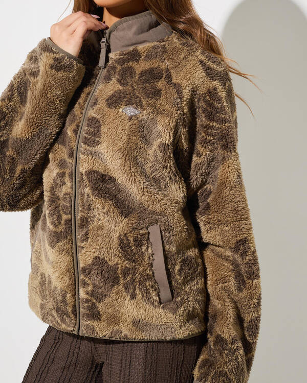 Rip Curl Half Moon Bay Polar Fleece Zip Through for Womens