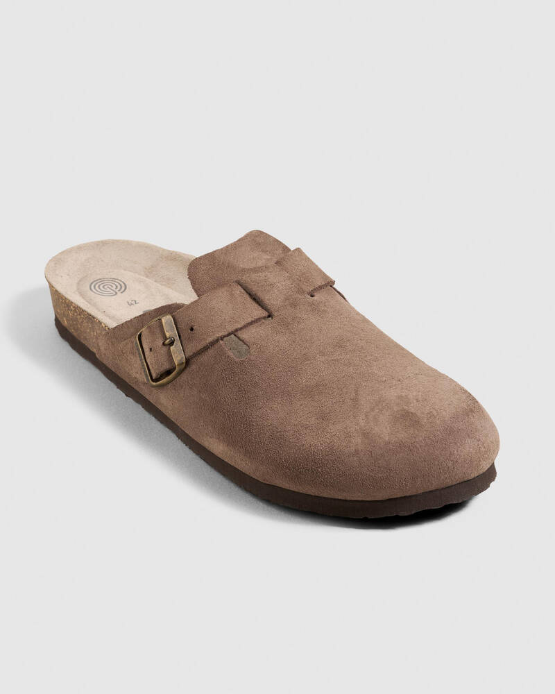 GENUINS Riva Velour Clogs for Mens