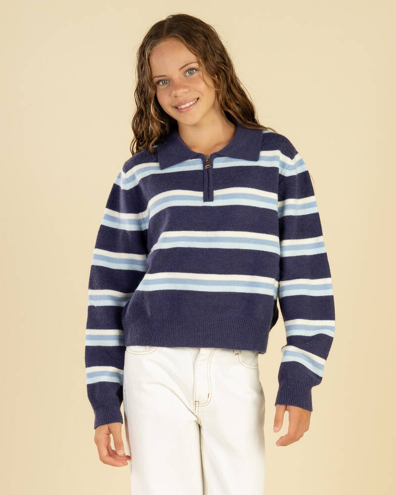 Ava And Ever Girls Cadillac Zip Knit Jumper for Womens