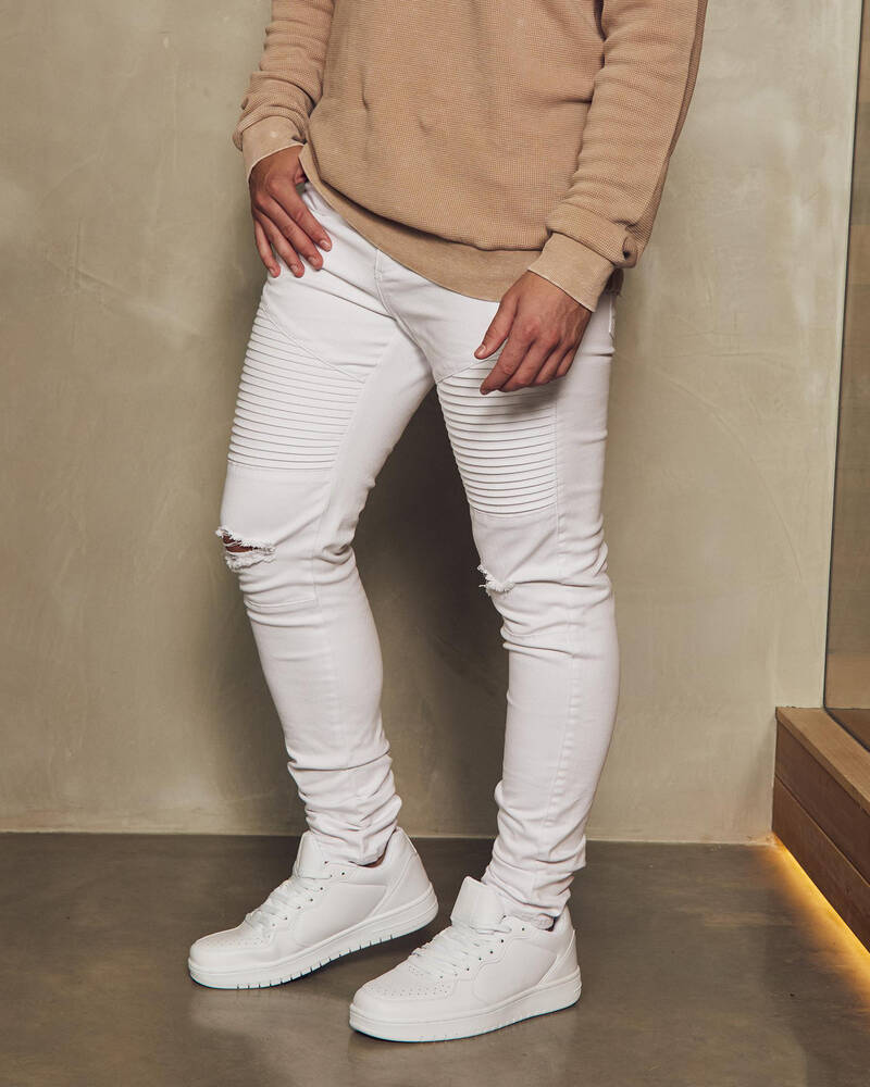 Lucid Grid Jeans for Mens