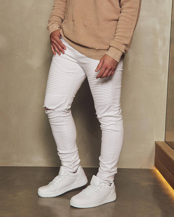 Lucid Grid Jeans for Mens