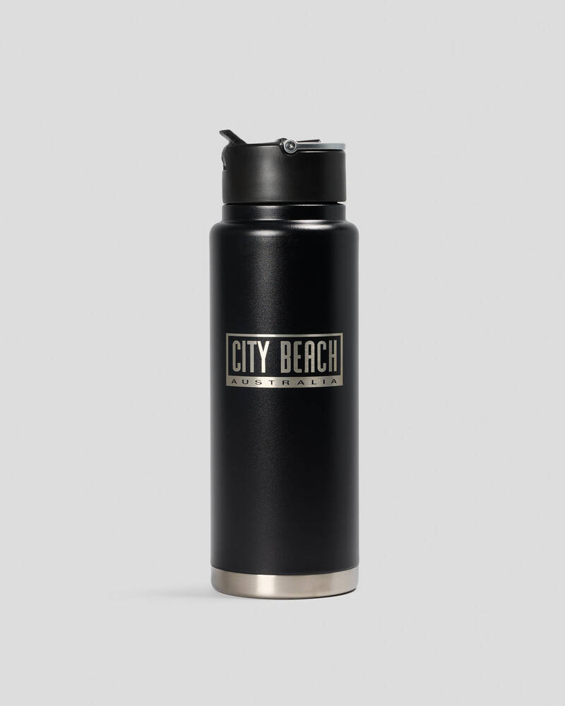 Mizu 36 oz Straw Lid City Beach Water Bottle for Mens
