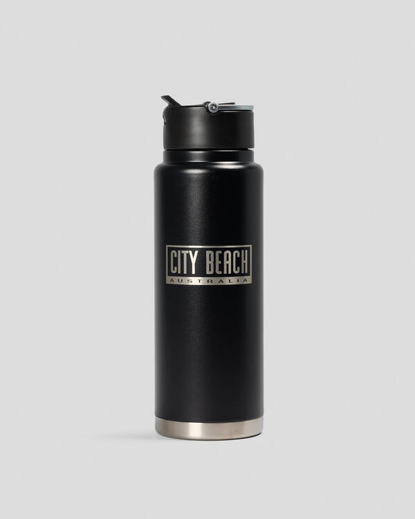 Mizu 36 oz Straw Lid City Beach Water Bottle for Mens