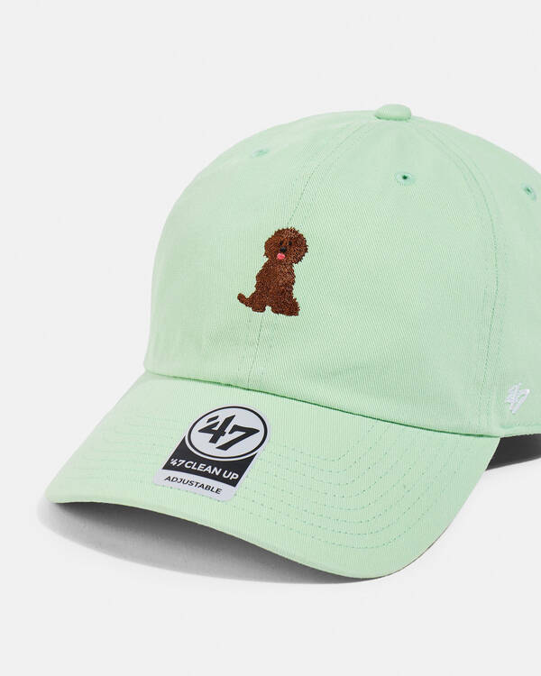 Forty Seven Poodle Clean Up Baserunner Cap for Womens