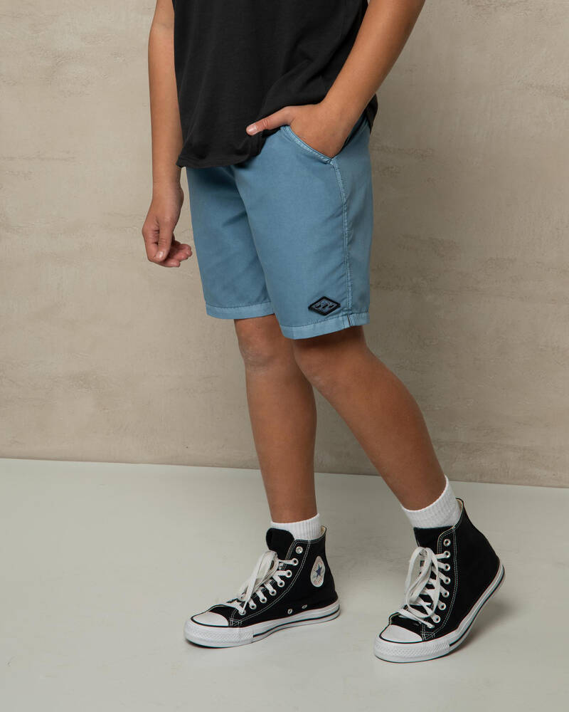 Billabong Boys' All Day Overdye Layback Beach Shorts for Mens