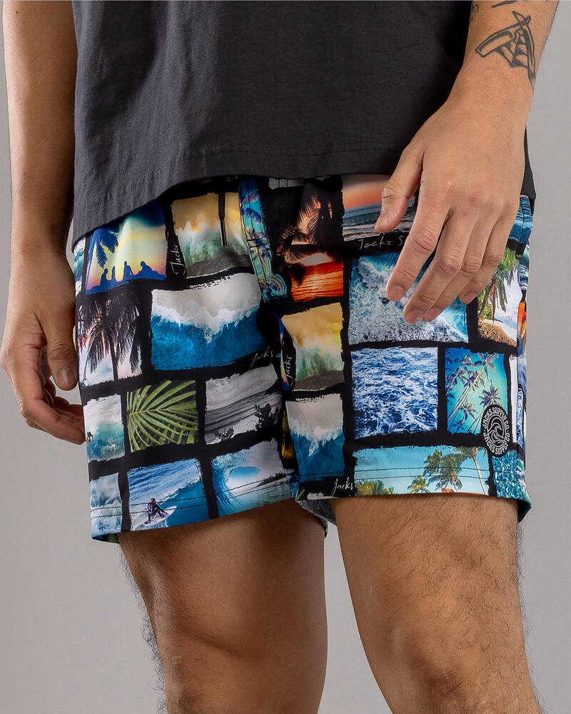 Jacks Jordy Elastic Waist Shorts for Mens