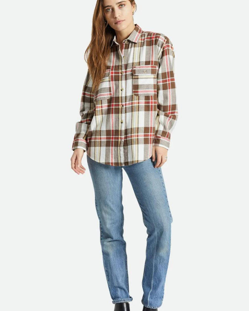 Brixton Bowery BF Flannel Shirt for Womens
