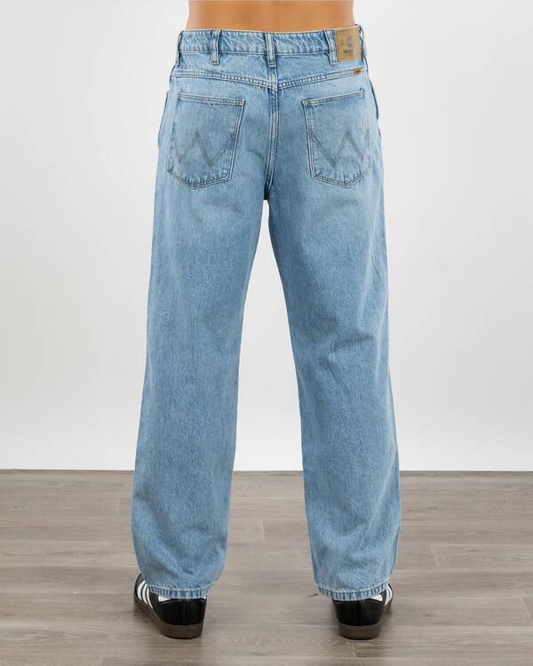 Wrangler Slacker Relaxed Straight Jeans for Mens