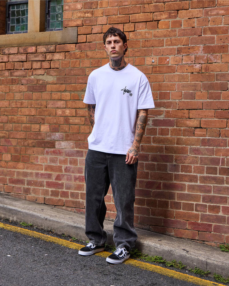 S-Double Shawn Script T-Shirt for Mens