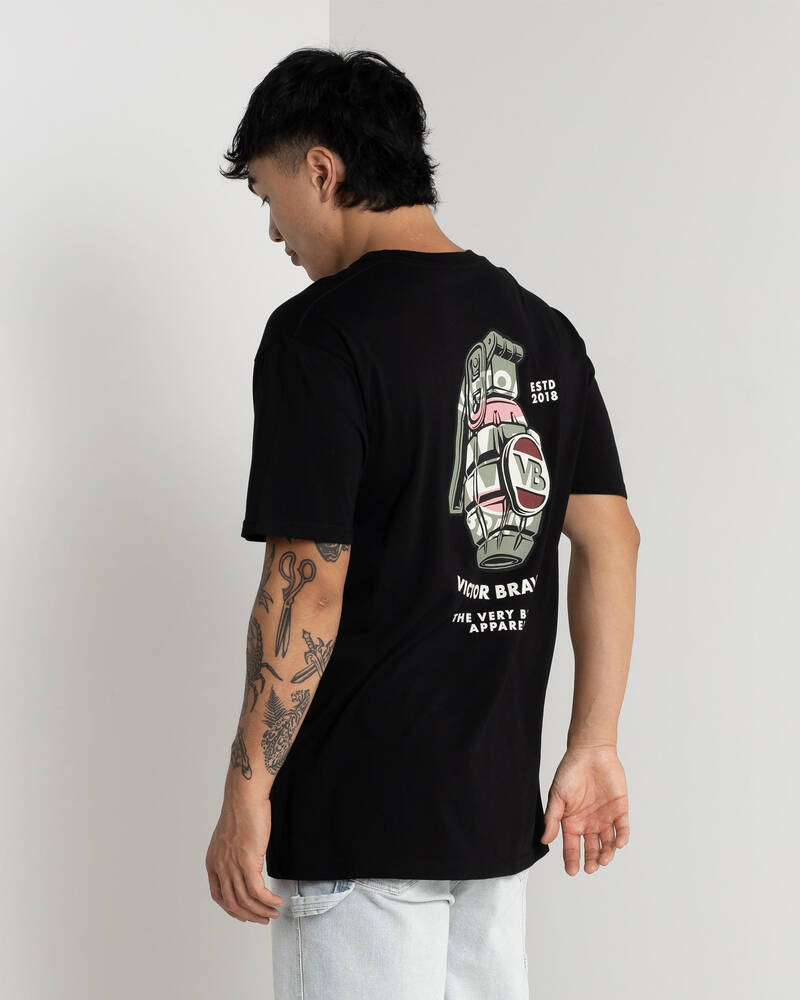 Victor Bravo's Green Grenade 2.0 T-Shirt for Mens
