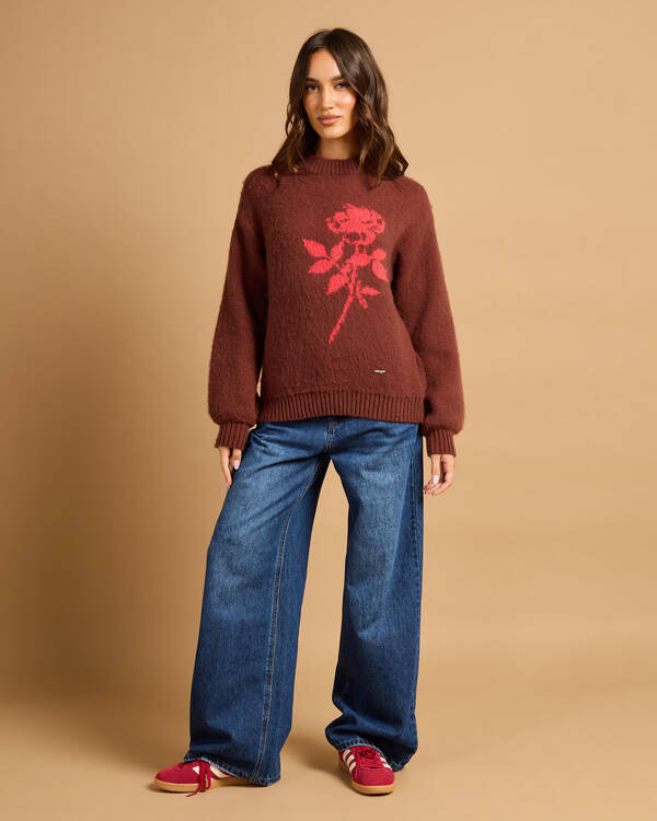 Wrangler Wild Rose Knit Sweater for Womens