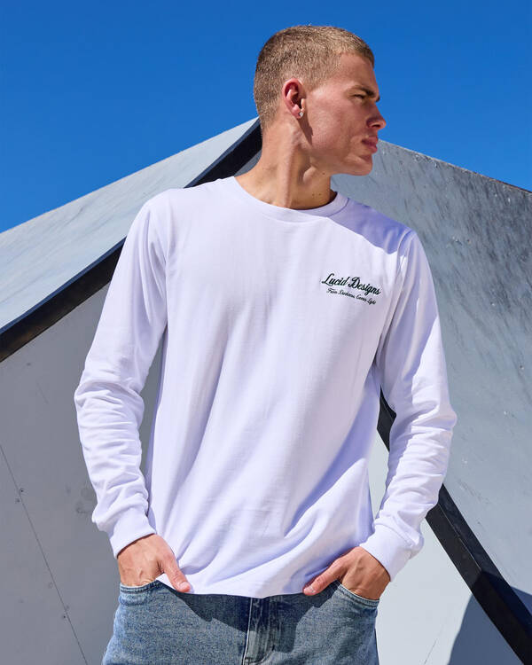 Lucid Wilderness Long Sleeve T-Shirt for Mens