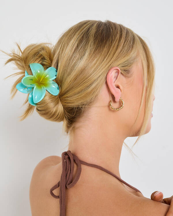 Karyn In LA Frangipani Hair Claw Clip for Womens