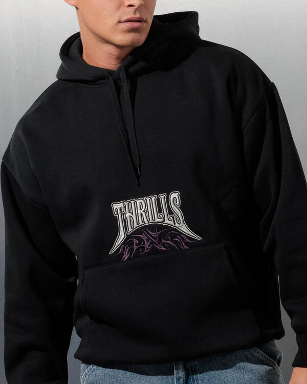 Thrills What We Believe Embro Slouch Hoodie for Mens