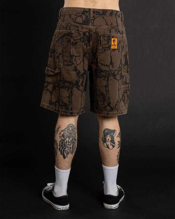 Worship Supplies Blackwood Carpenter Jean Shorts for Mens