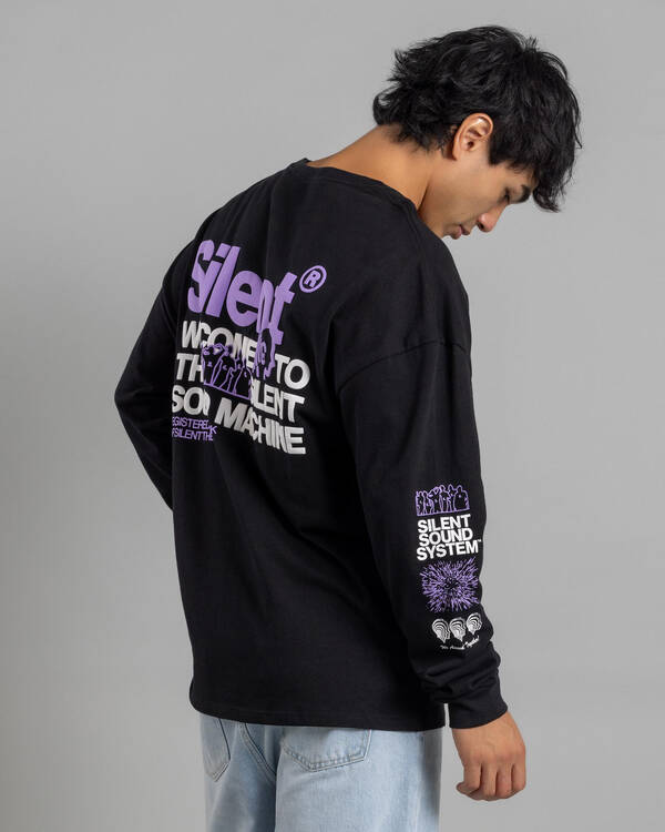 Silent Theory Sound Machine Long Sleeve T-Shirt for Mens
