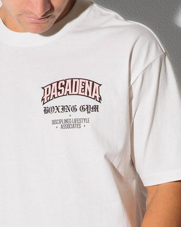 Nena & Pasadena Albus Box Fit T-Shirt for Mens