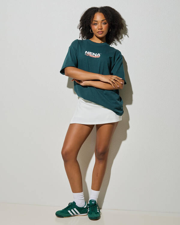 Nena & Pasadena Artillery Box Fit T-Shirt for Womens