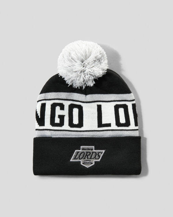 Milton Mango Lords Cuff Pom Pom Beanie for Mens