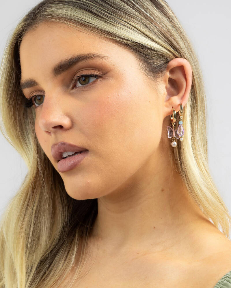 Karyn In LA Leah Earring Pack for Womens