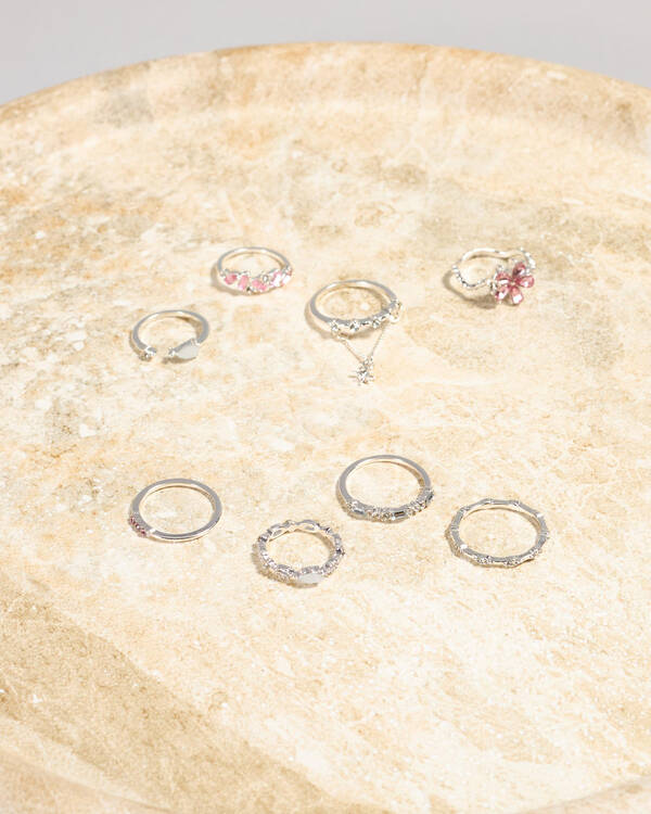 Karyn In LA Rose Ring Pack for Womens