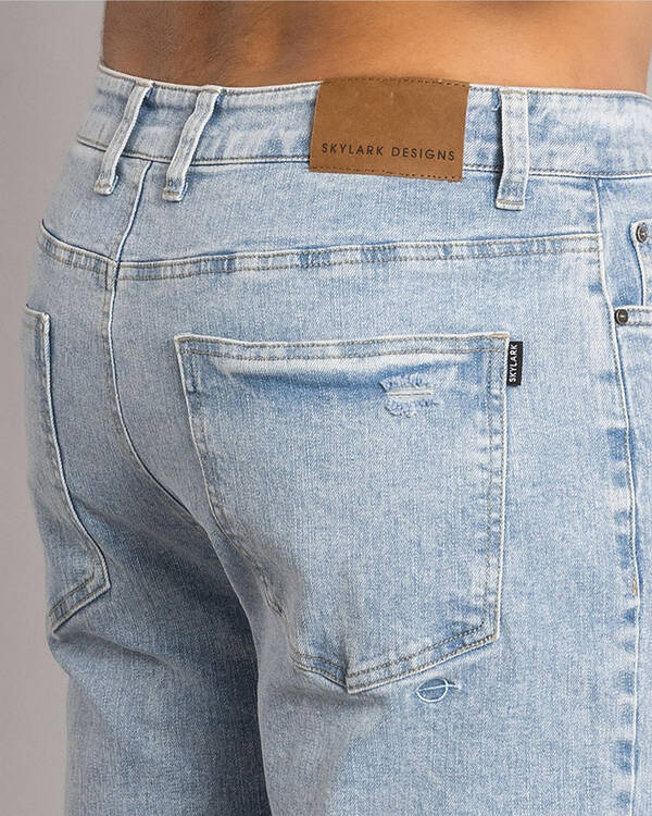 Skylark Abseil Denim Shorts for Mens
