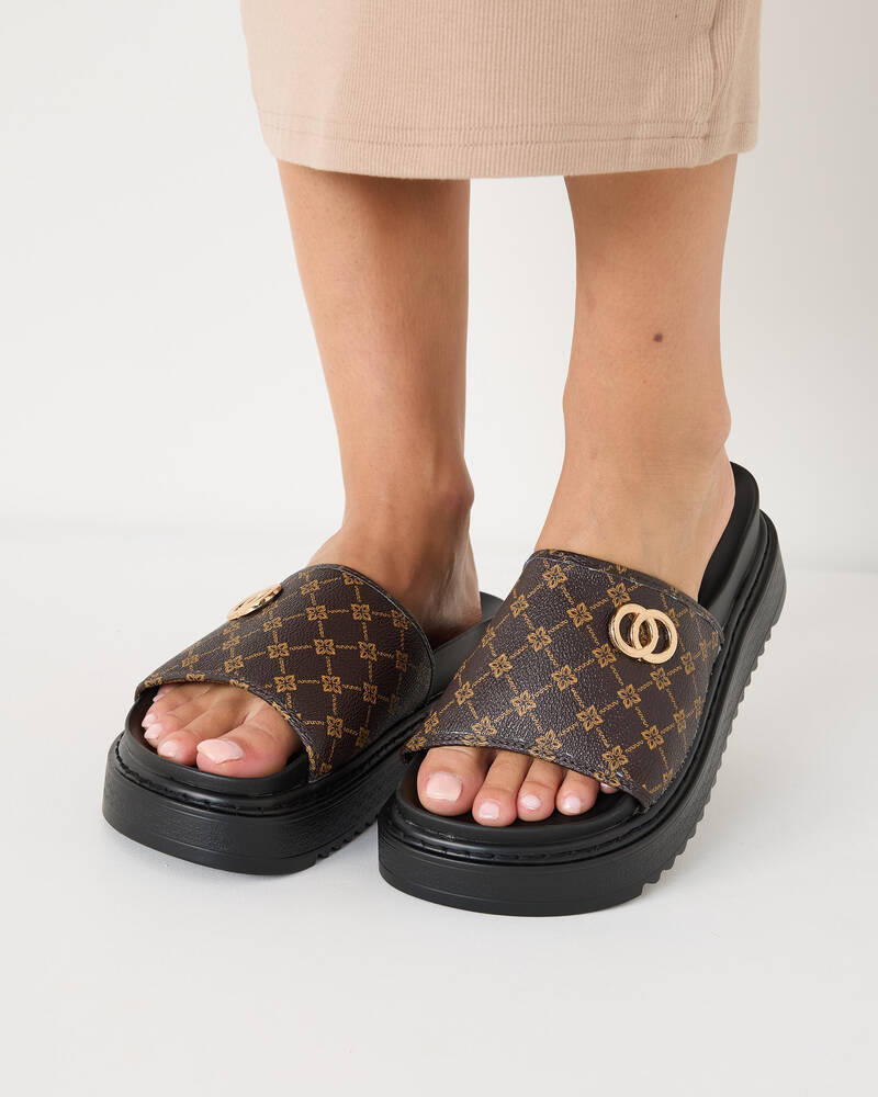 Ava And Ever Doja Flatform Shoes for Womens