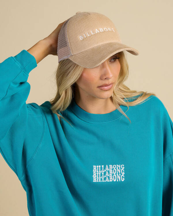 Billabong CB Society Cord Trucker Cap for Womens