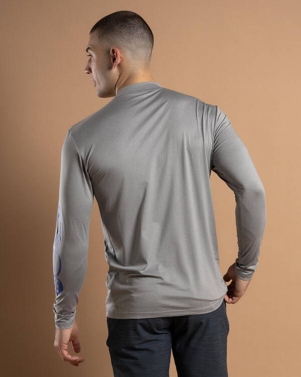Rip Curl Quest Lockup Long Sleeve Rash Vest for Mens