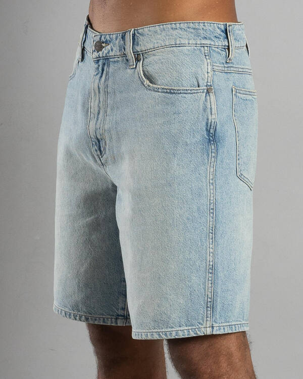 Wrangler Steezy Baggy Denim Shorts for Mens