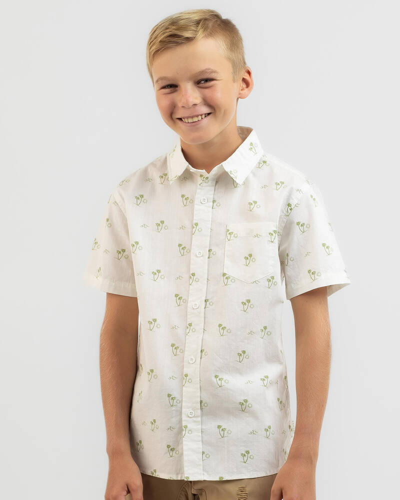 Lucid Boys' Exiled Short Sleeve Shirt for Mens