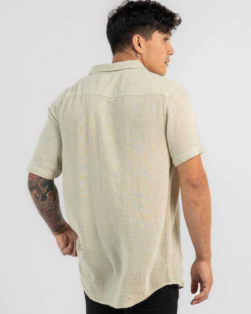 Silent Theory Hemp Short Sleeve Shirt for Mens