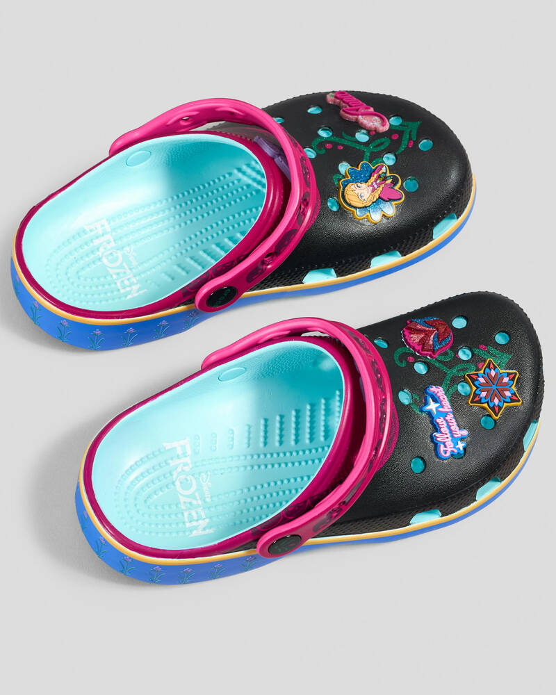 Crocs Kids' Frozen Anna Clogs for Unisex