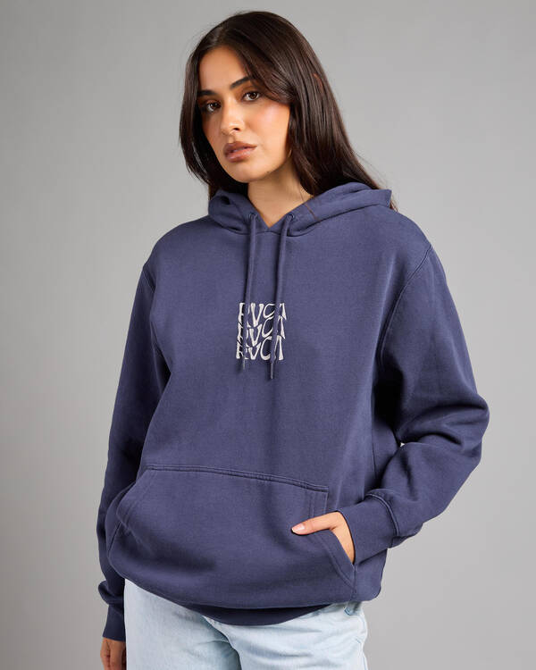 RVCA Wavey Slouched Hoodie for Womens