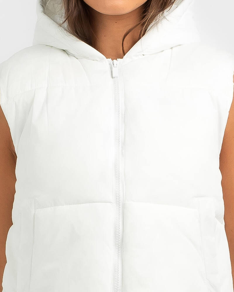 Ava And Ever Icy Hooded Puffer Vest for Womens