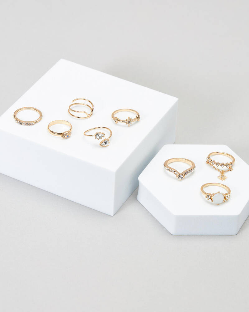 Karyn In LA Laura Ring Pack for Womens