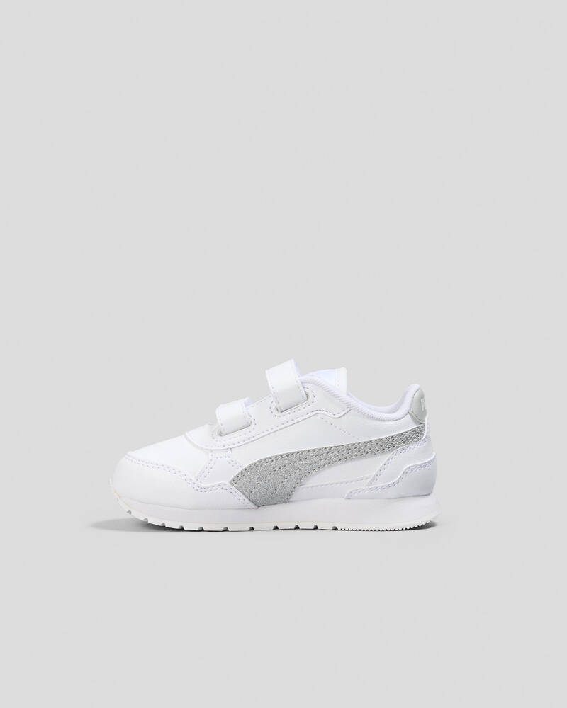 Puma Toddlers' ST Runner V4 SL Glitter V Shoes for Unisex