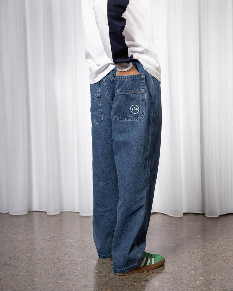 Rusty Flip Daddy Tapeless Jeans for Mens