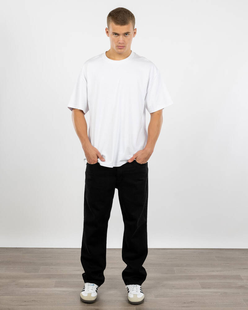 Lee L-Three Straight Jeans for Mens