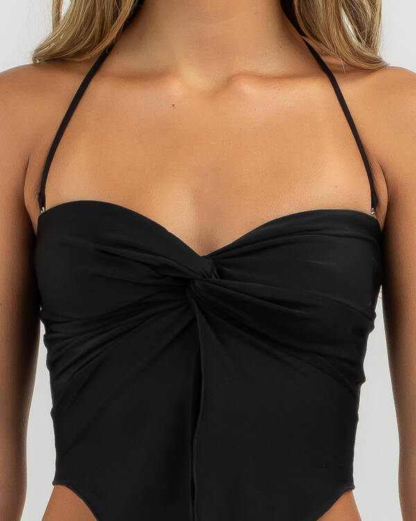 Ava And Ever Bat Split Tube Top for Womens