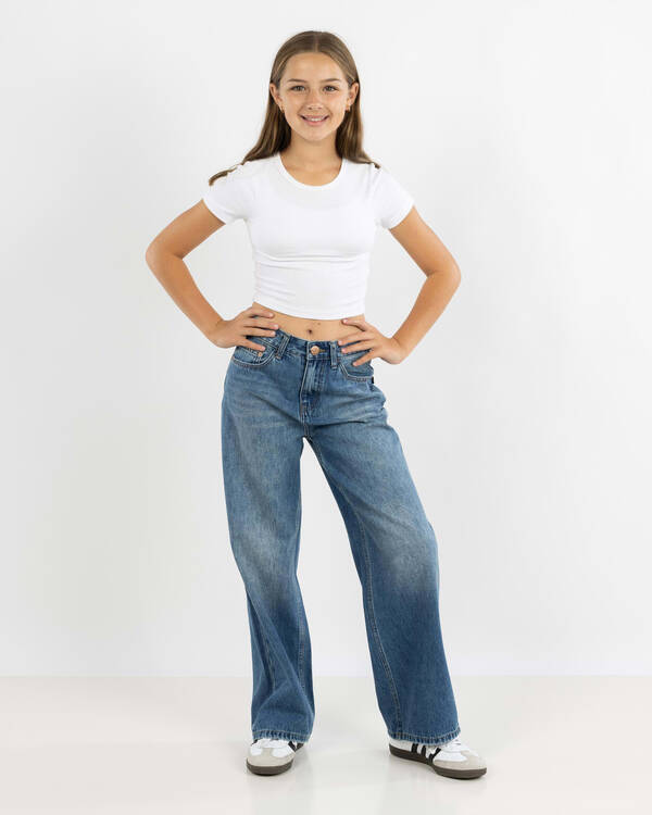 DESU Girls' Soho Wide Leg Jeans for Womens