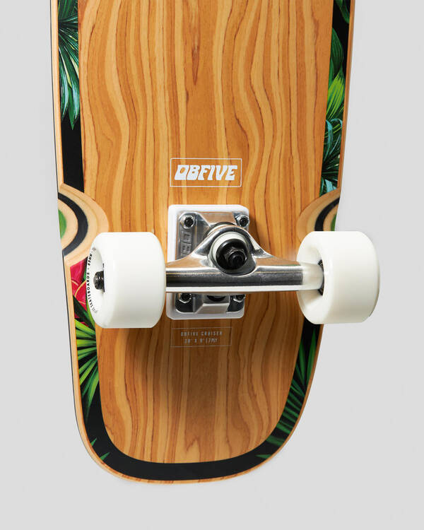 OBfive Lost Tropics 28" Cruiser Skateboard for Unisex