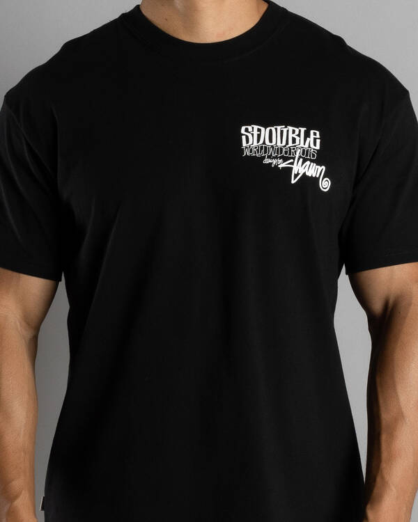 S-Double World Wide Roots T-Shirt for Mens