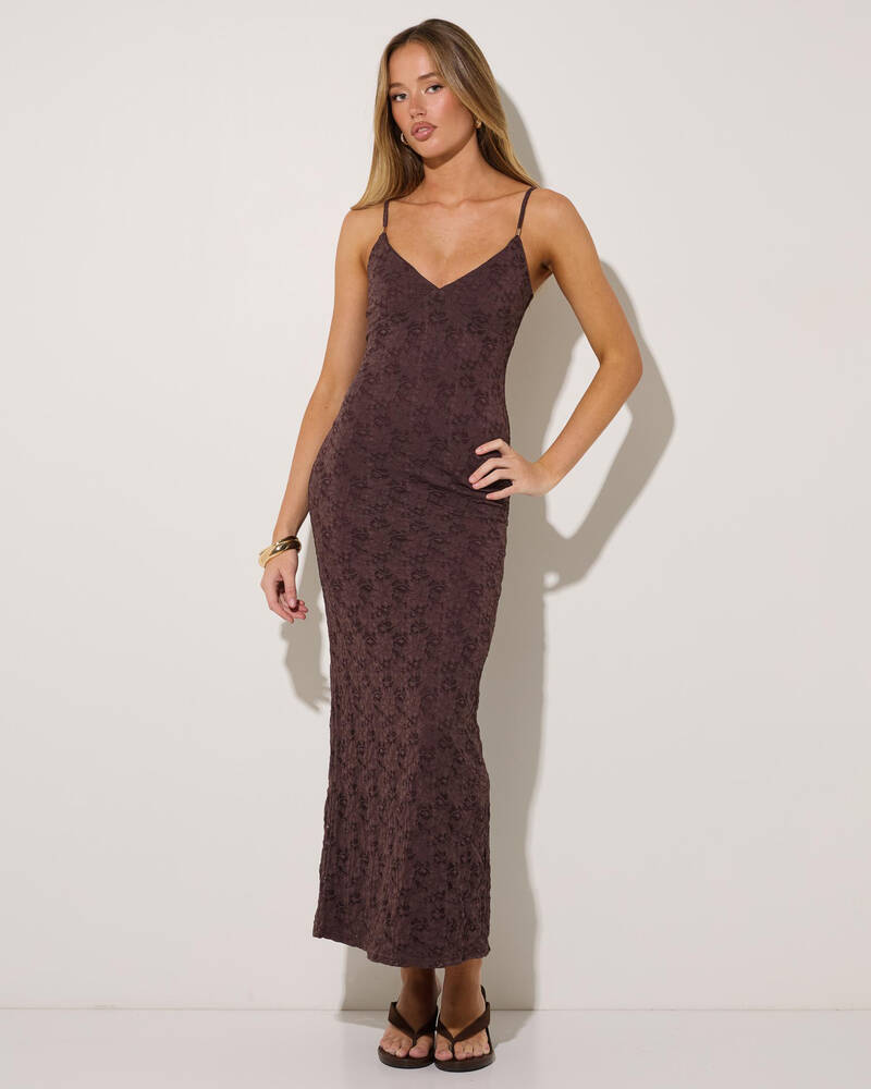 Mooloola Meli French Lace Maxi Dress for Womens