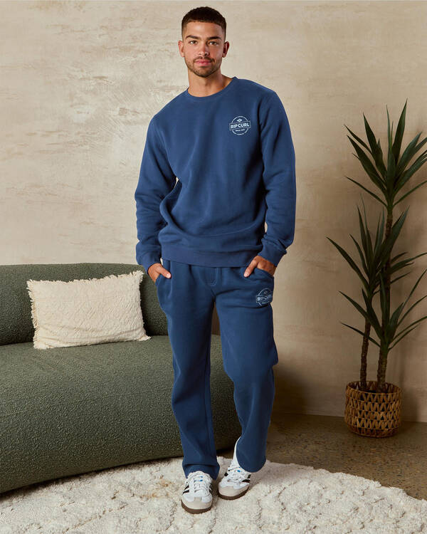 Rip Curl Stapler Crew Sweatshirt for Mens