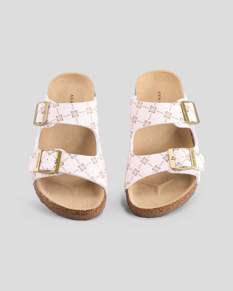 Ava And Ever Girls' Cameron Slide Sandals for Womens