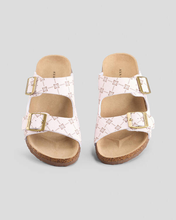 Ava And Ever Girls' Cameron Slide Sandals for Womens