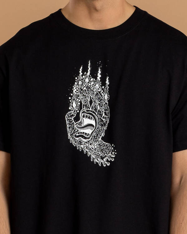 Santa Cruz Pace Ritual Hand Mono T-Shirt for Mens